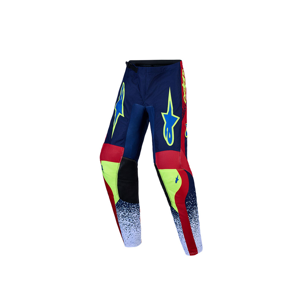 Youth Fluid Drag Pants Blue/Navy/Fire Red/White 24