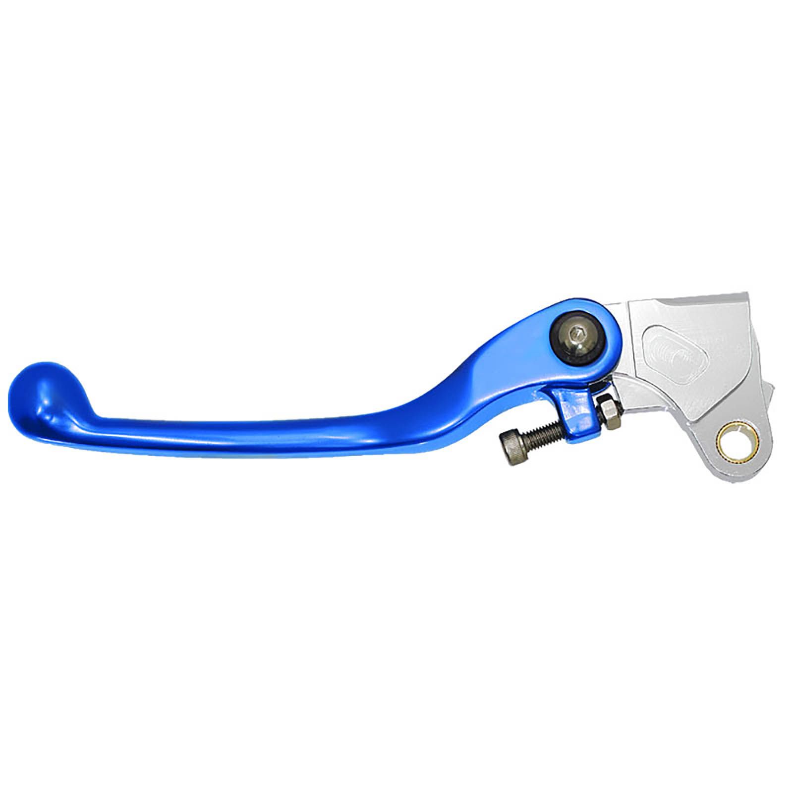 WHITES FOLDING CLUTCH LEVER YZ-F 09-11 BLU - Image 1