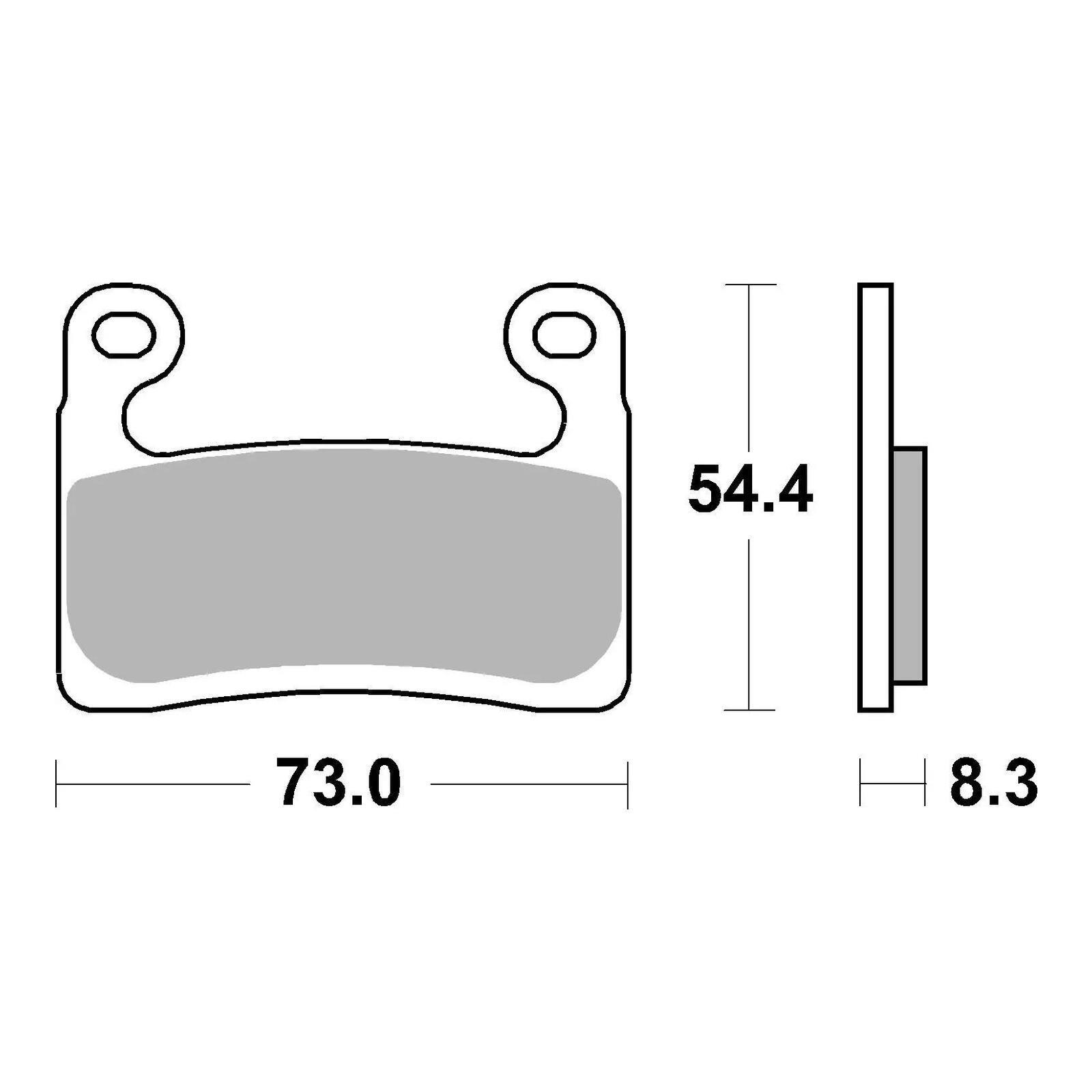 Brembo Brake Pad - Sintered Front - Image 2