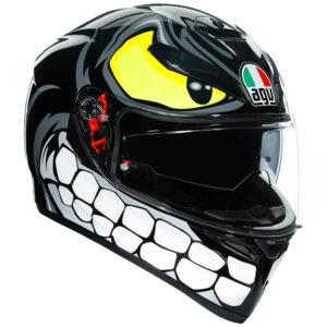AGV K3 SV Road Helmet Angry Black - Image 1