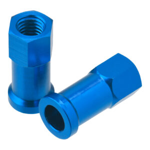 DRC RIM LOCK NUTS 2PCS BLUE - Image 3