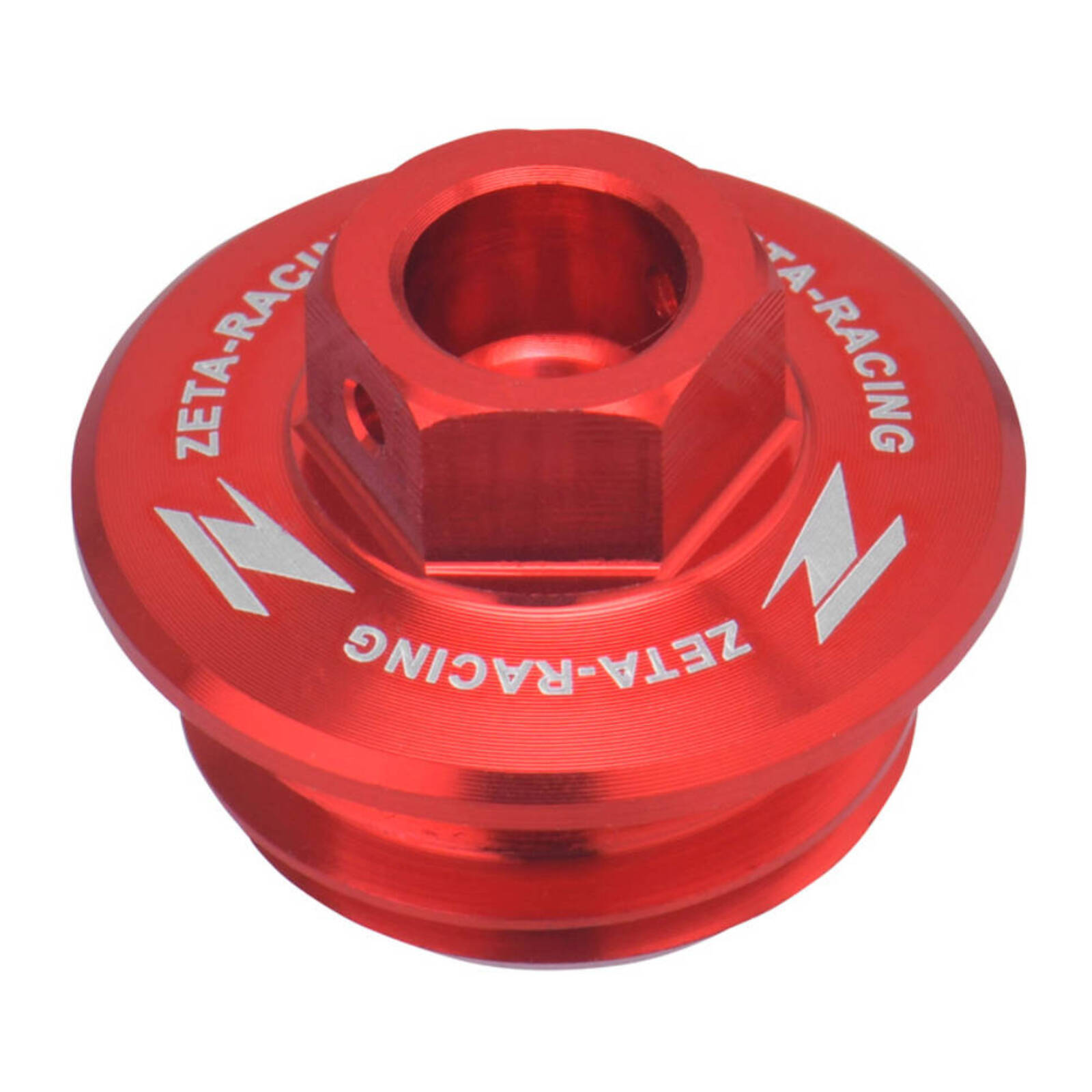 Zeta Oil Filler Plug GasGas MC/EX/EC '21- - Red - Image 2
