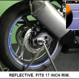 KEITI REFLECTIVE WHEEL STRIPE WS800R [RED] NS - Image 4