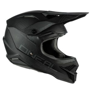O'Neal 3SRS FLAT Motocross Helmet Black - Image 2
