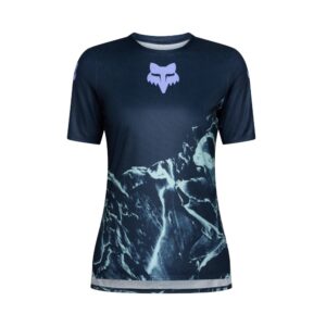 Fox Ranger MTB Jersey Image Print Ladies arctic Blue - Image 2