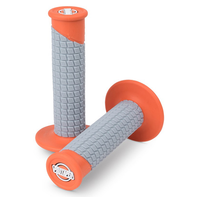 Protaper Lock On Grips Pillow Top Orange/Grey
