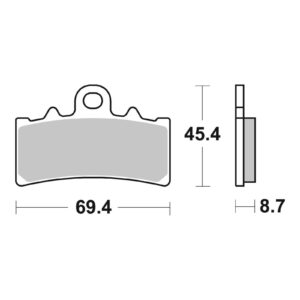 Brembo Brake Pad - Sintered Xtra - Image 2