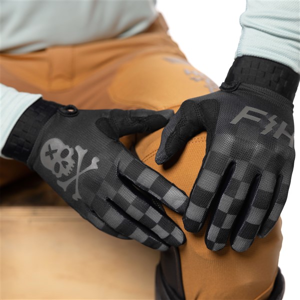 Fasthouse Vapor Reaper Motocross Gloves Black