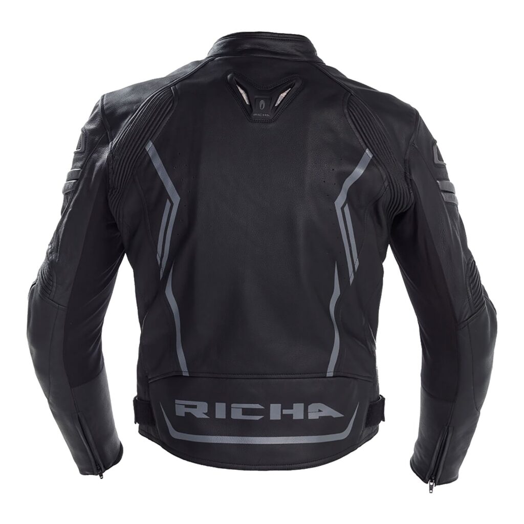 Road Jacket Richa Assen Leather Black