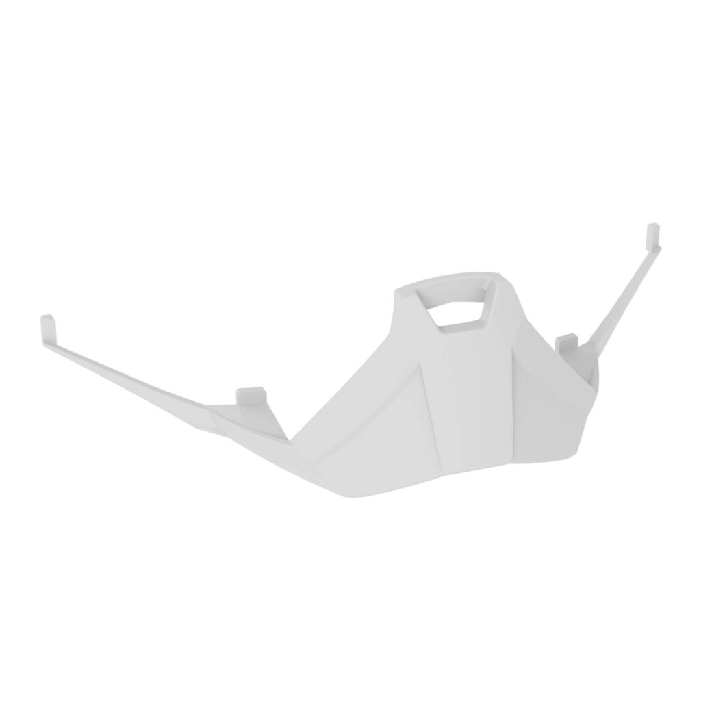 Leatt Nose Deflector for 4.5/5.5/6.5 Velocity Goggle - White