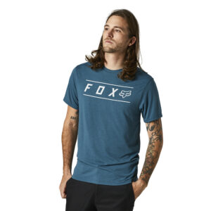 Fox Pinnacle Tech Slate Blue Tee - Image 3