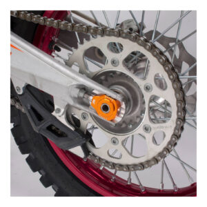 Zeta Rear Axle Block KTM SX/SXF- '12, 85SX,EXC Orange - Image 5