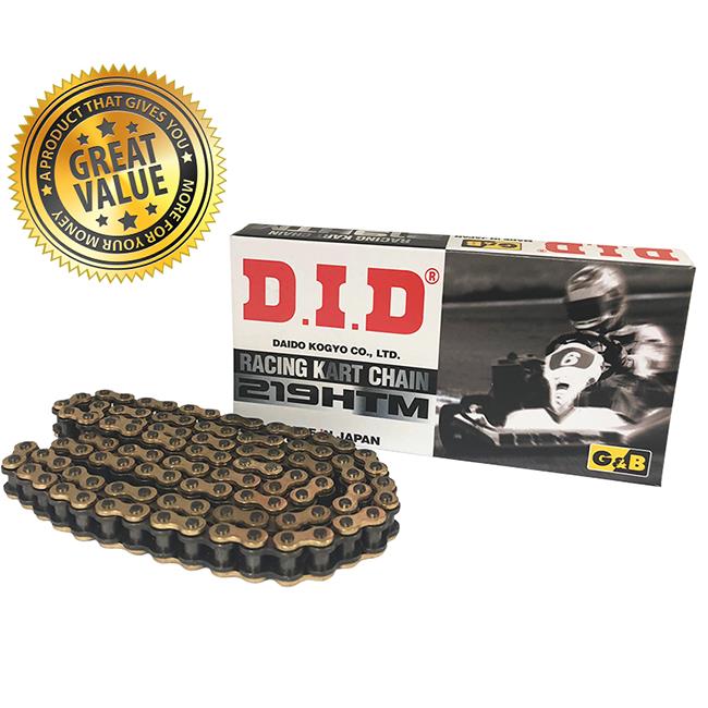 219HTM x 102 G&B DHA gokart DID Race Chain