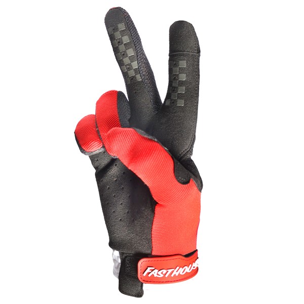 Fasthouse Speed Style Mod Motocross Glove Red/White