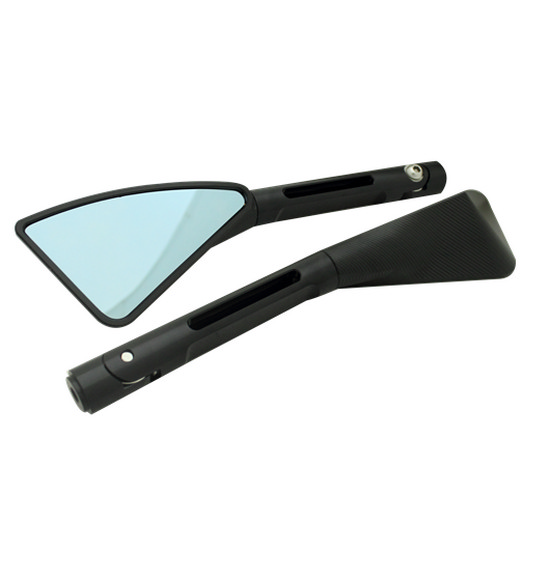 TARMAC MIRRORS SLIPSTREAM BLACK SET