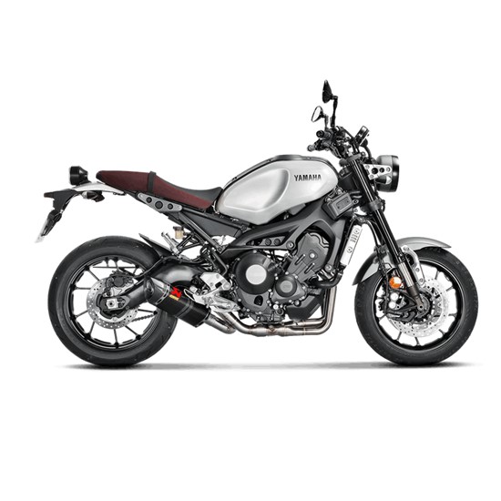 Full Stainless System/Carbon Muffler Yamaha MT09/FZ09 14-20/XSR900 16-21