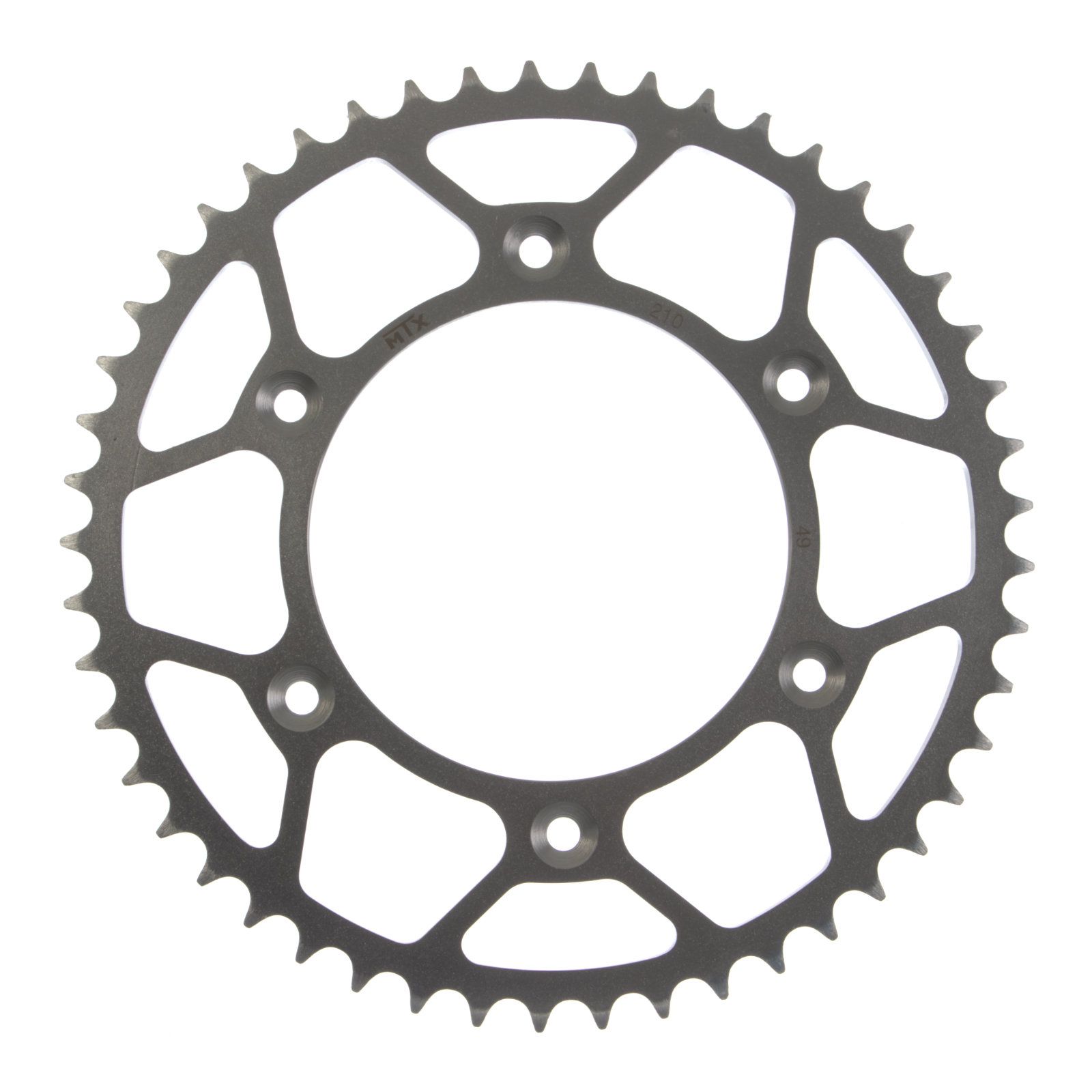 SPKT REAR MTX HORNET LIGHTWEIGHT STEEL 210 49T #520 - Image 1
