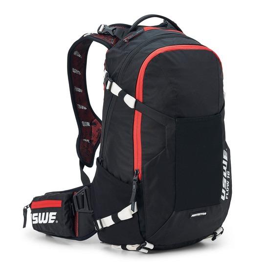 USWE Flow MTB Protector Pack Black/Red