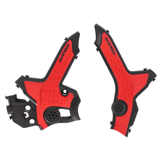 X-Grip Frame Guard CRF300L 21- Red Black Acerbis [A]