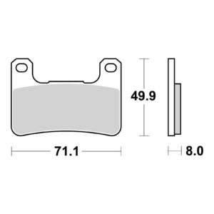 Brembo Brake Pad - Sintered Front - Image 3