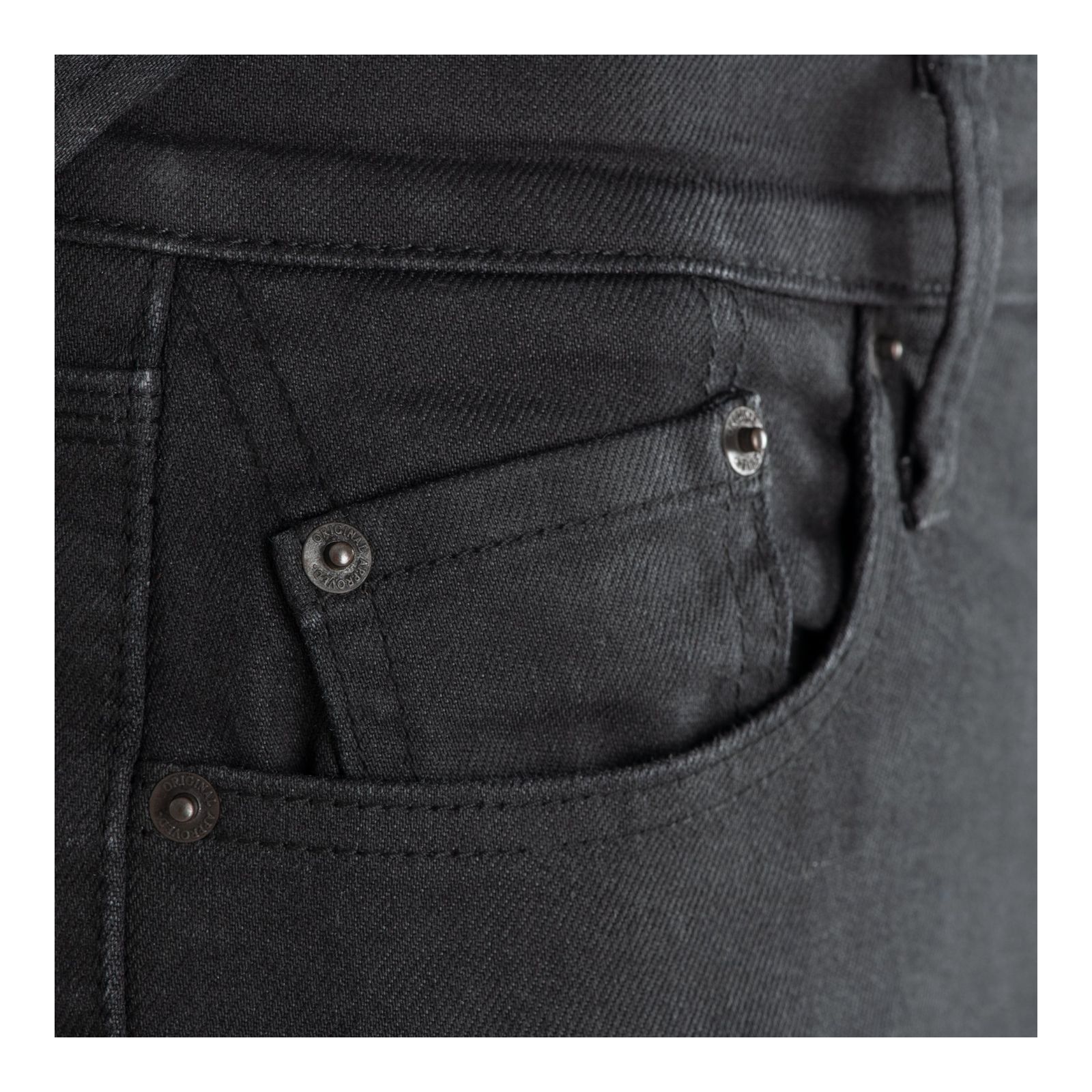 Oxford AA Jeans Slim Long Black - Image 5