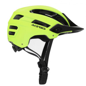 Acerbis Doublep MTB Helmet Yellow Fluro Black - Image 2