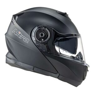 Nitro F160 Road Helmet Satin Black - Image 1