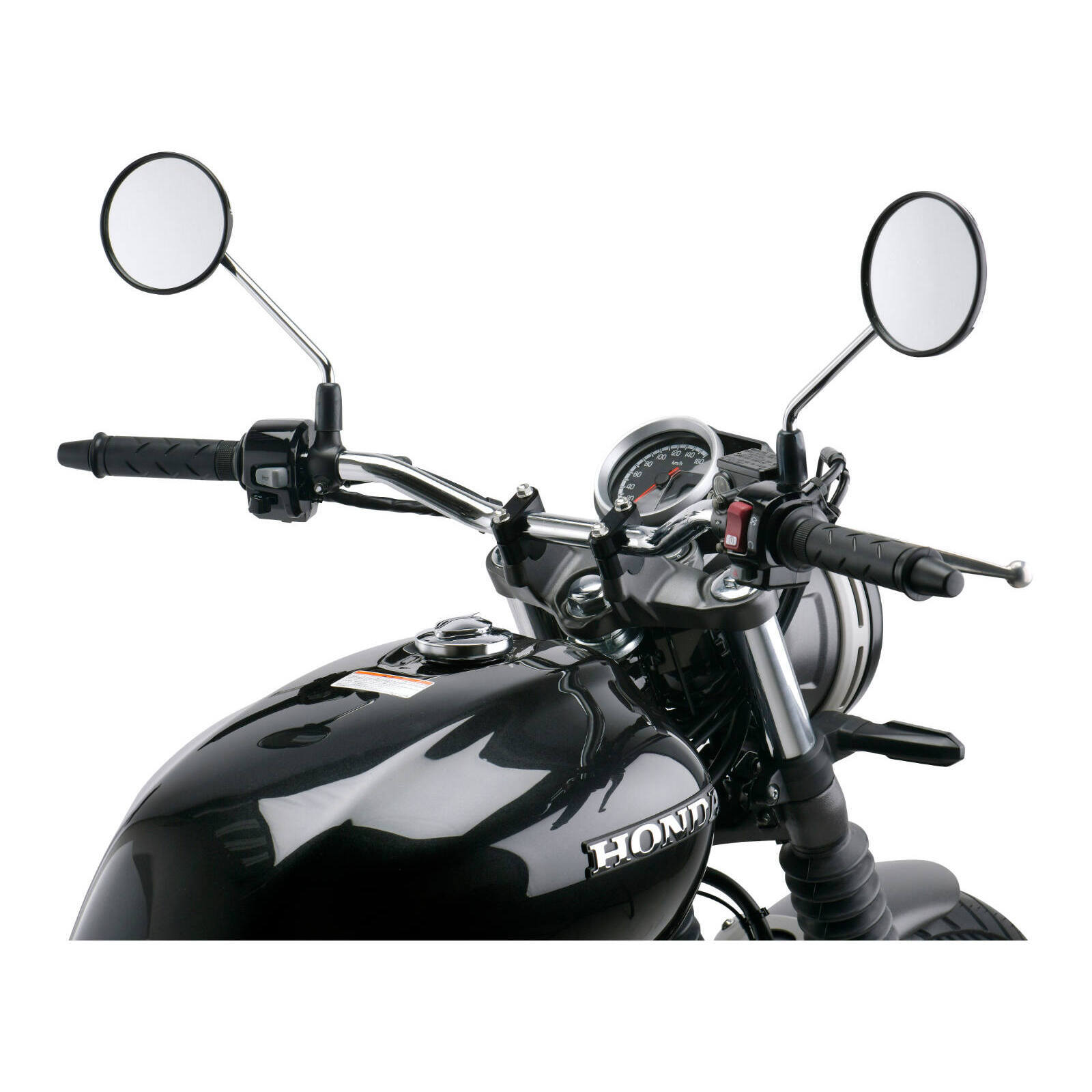 Zeta Bar Rise Kit - Height 19mm, 22.2mm Bar - Black - Image 11