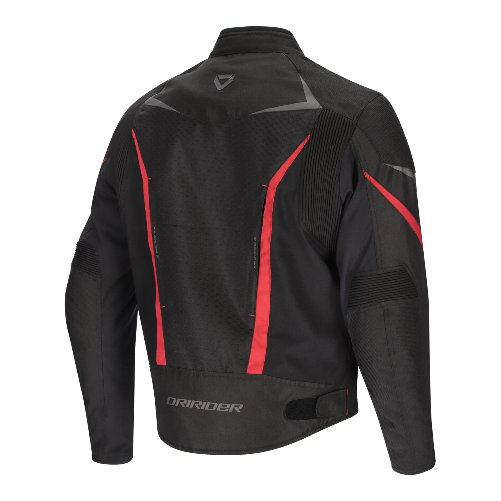 Dririder Origin 2 Road Jacket Black / Red - Image 2