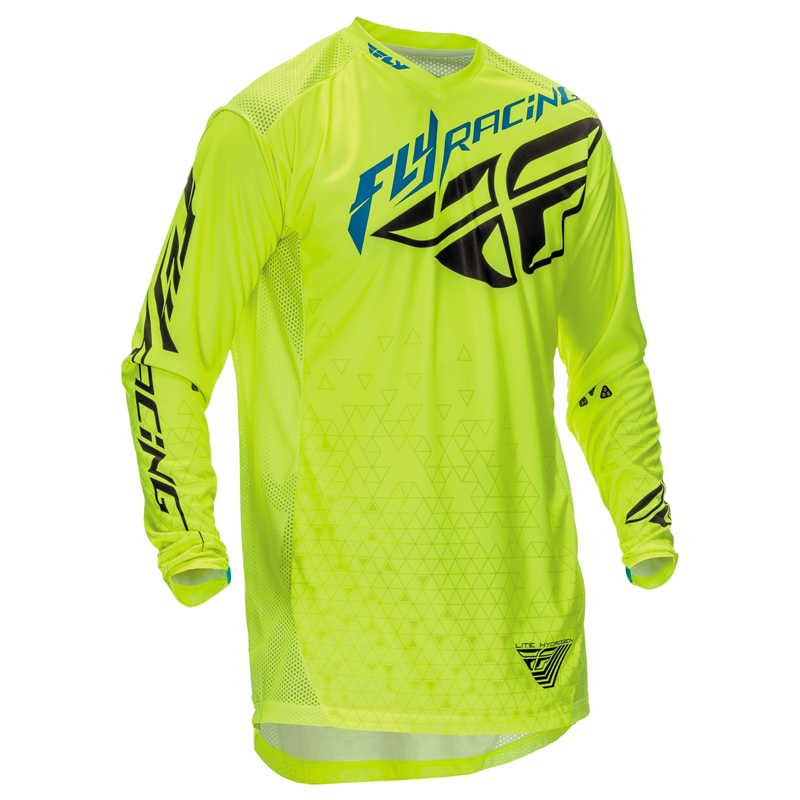 Motocross Jersey Fly 2016 Lite Hydrogen Hi-Vis