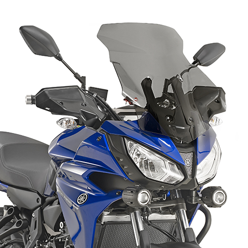 GIVI SCREEN YAMAHA MT-07 TRACER '16-'18 SMOKED 12cm TALLER