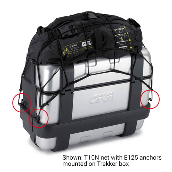 RING ANCHOR KIT - TO MOUNT T10N NET ON TREKKER BOXES
