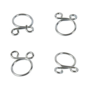 All Balls Racing Fuel Hose Clamp Kit - 9.8mm Wire (4 Pack) - Image 1