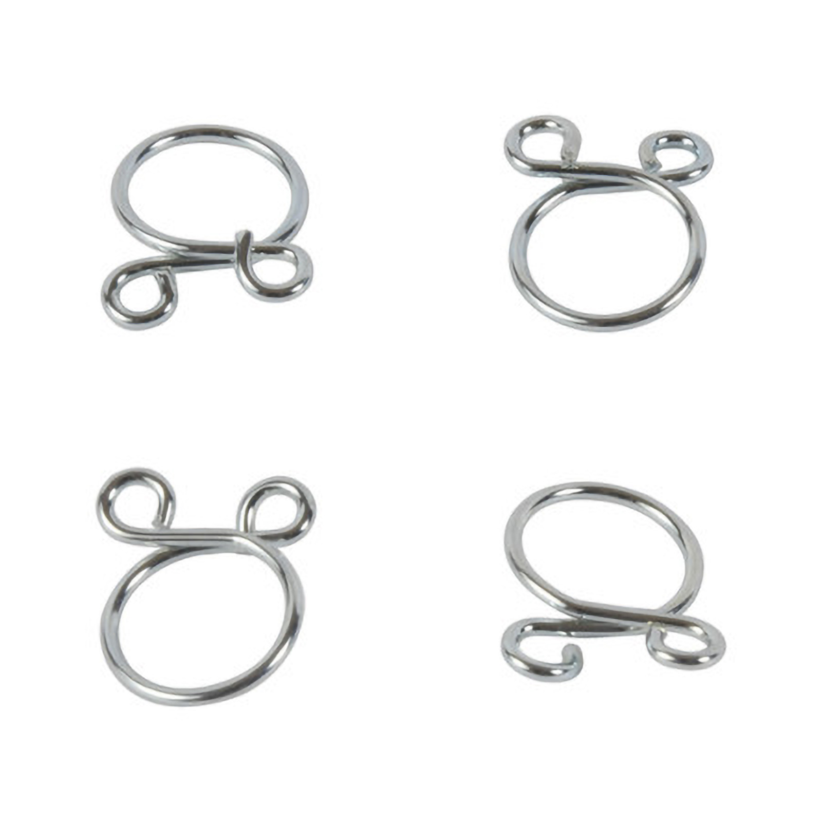 All Balls Racing Fuel Hose Clamp Kit - 9.8mm Wire (4 Pack) - Image 1