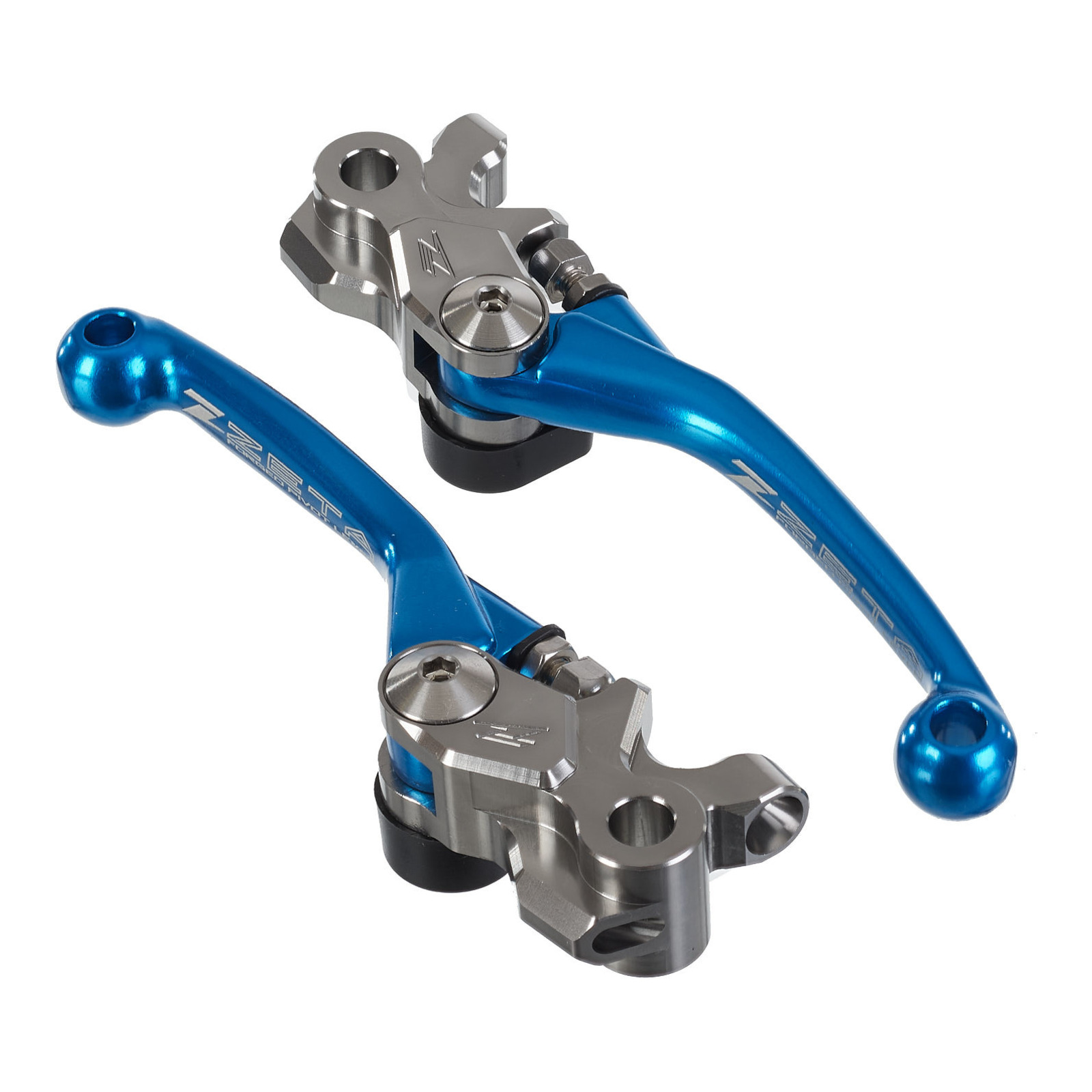 Zeta Pivot Lever Set FP Braketec - Husky Blue - Image 1