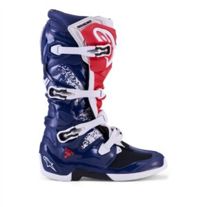 Alpinestars Tech-7 Limited Edition MX Boots Unity Red/White/Blue - Image 2