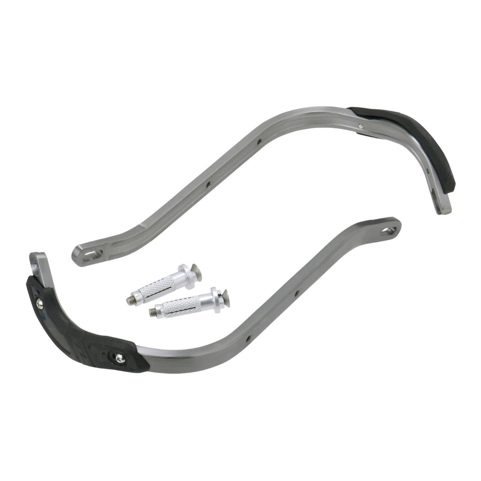 Zeta Pro Armor Bended Hand Guard - Titanium Colour - Image 7
