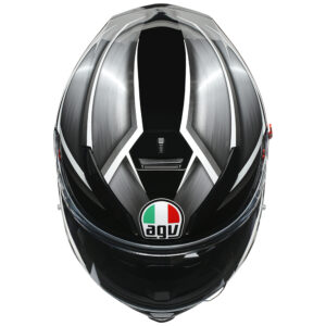 Road Helmet AGV K-5 S Tempest Black/Silver - Image 7