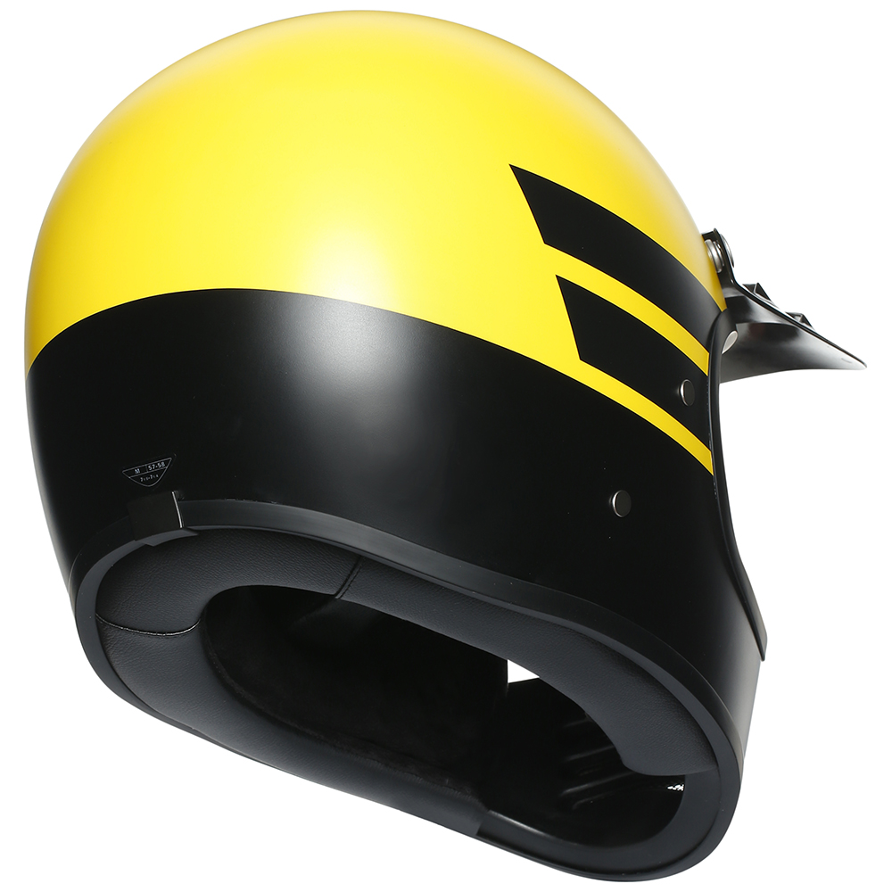 AGV X101 Dust Offroad Helmet Matte Yellow/Black