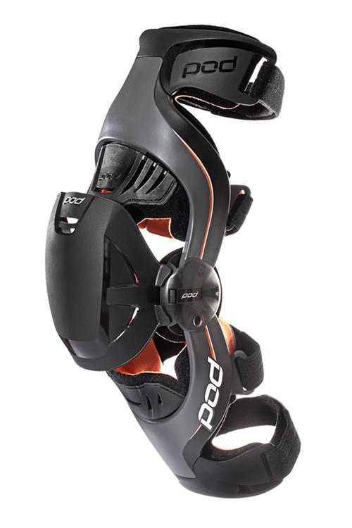 Knee Brace Pod K1 Youth Grey/Orange Right