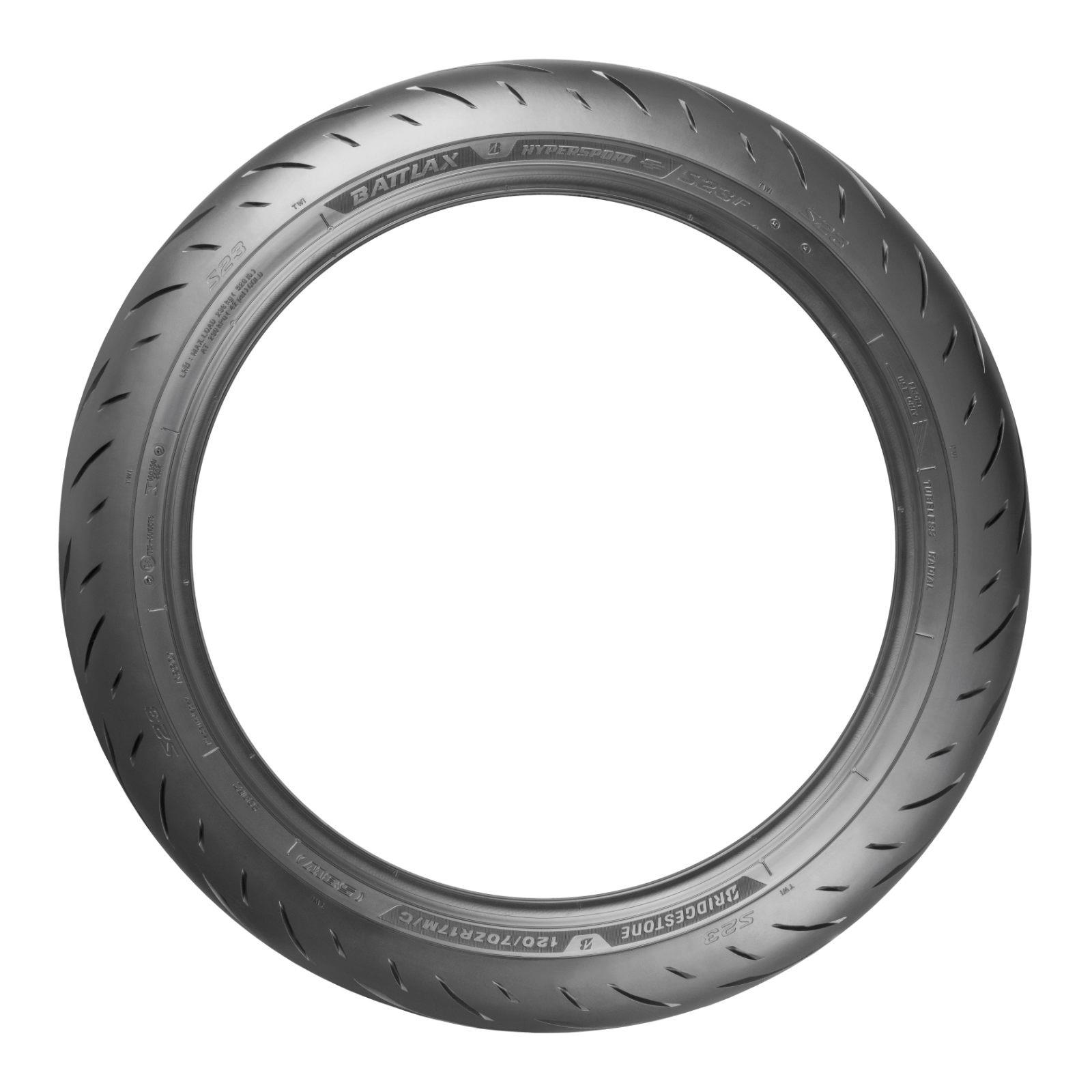 Bridgestone Battlax S23 Front Road Tyre Sports (Radial) 120/70x17 - Image 2