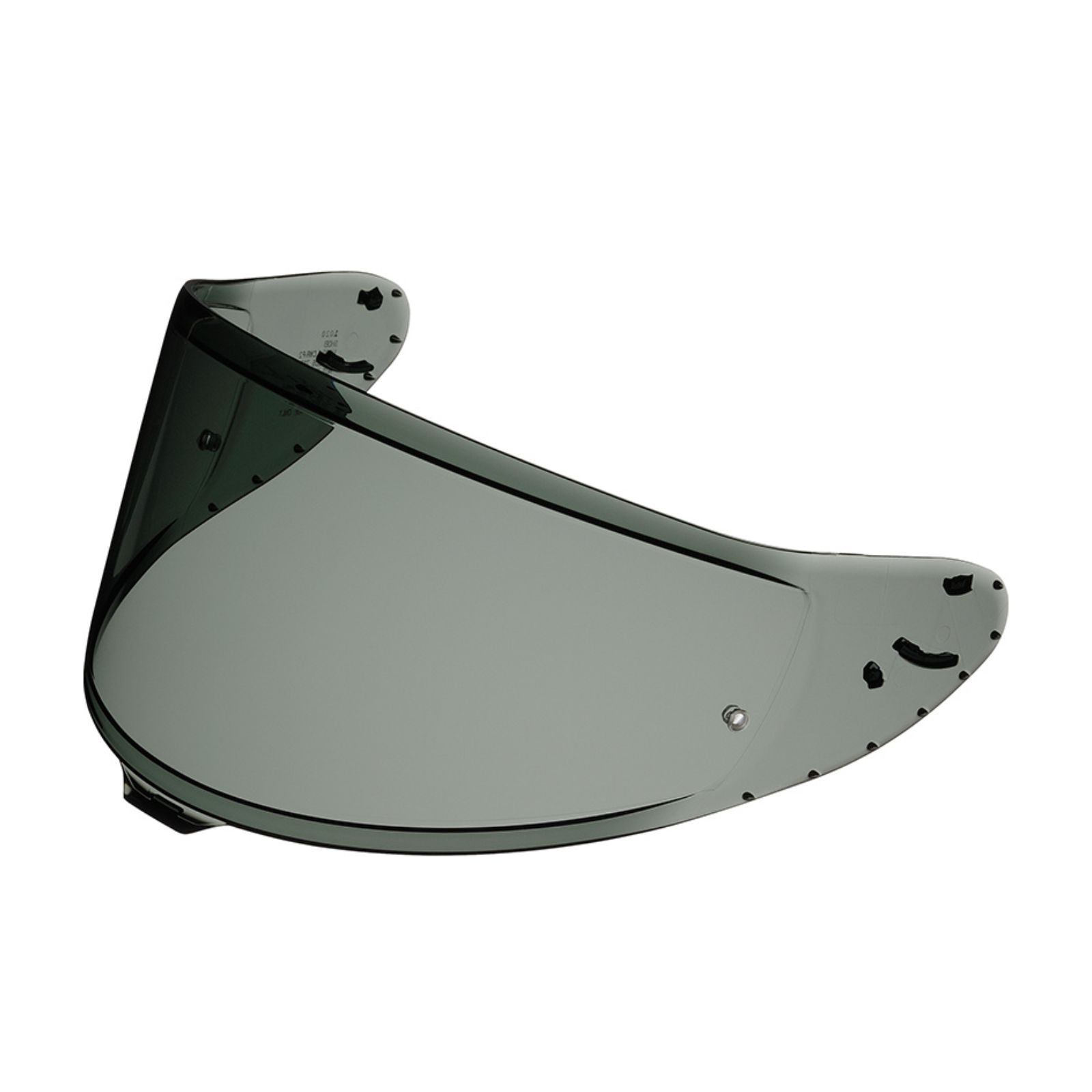 REPLACEMENT/SPARE VISOR FOR THE SHOEI NXR2 (CWR-F2) - FLAT DARK SMOKE  W/PINLOCK PIN - Image 1