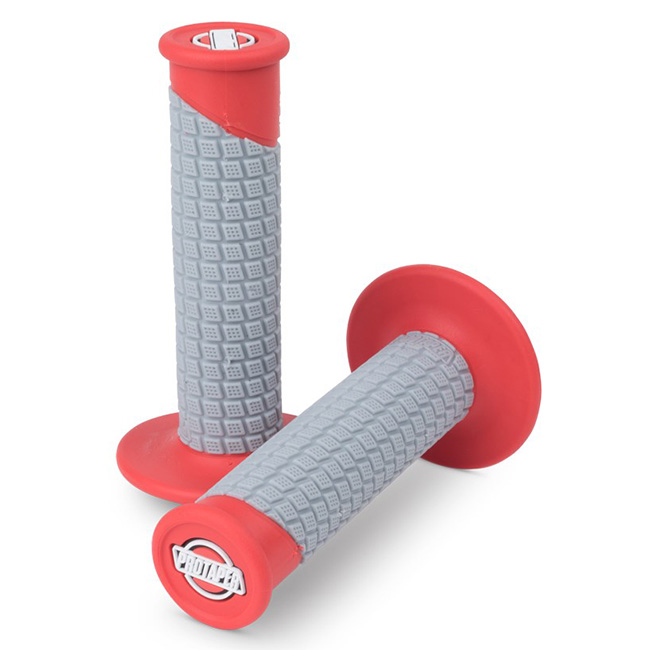 Protaper Lock On Grips Pillow Top Red/Grey