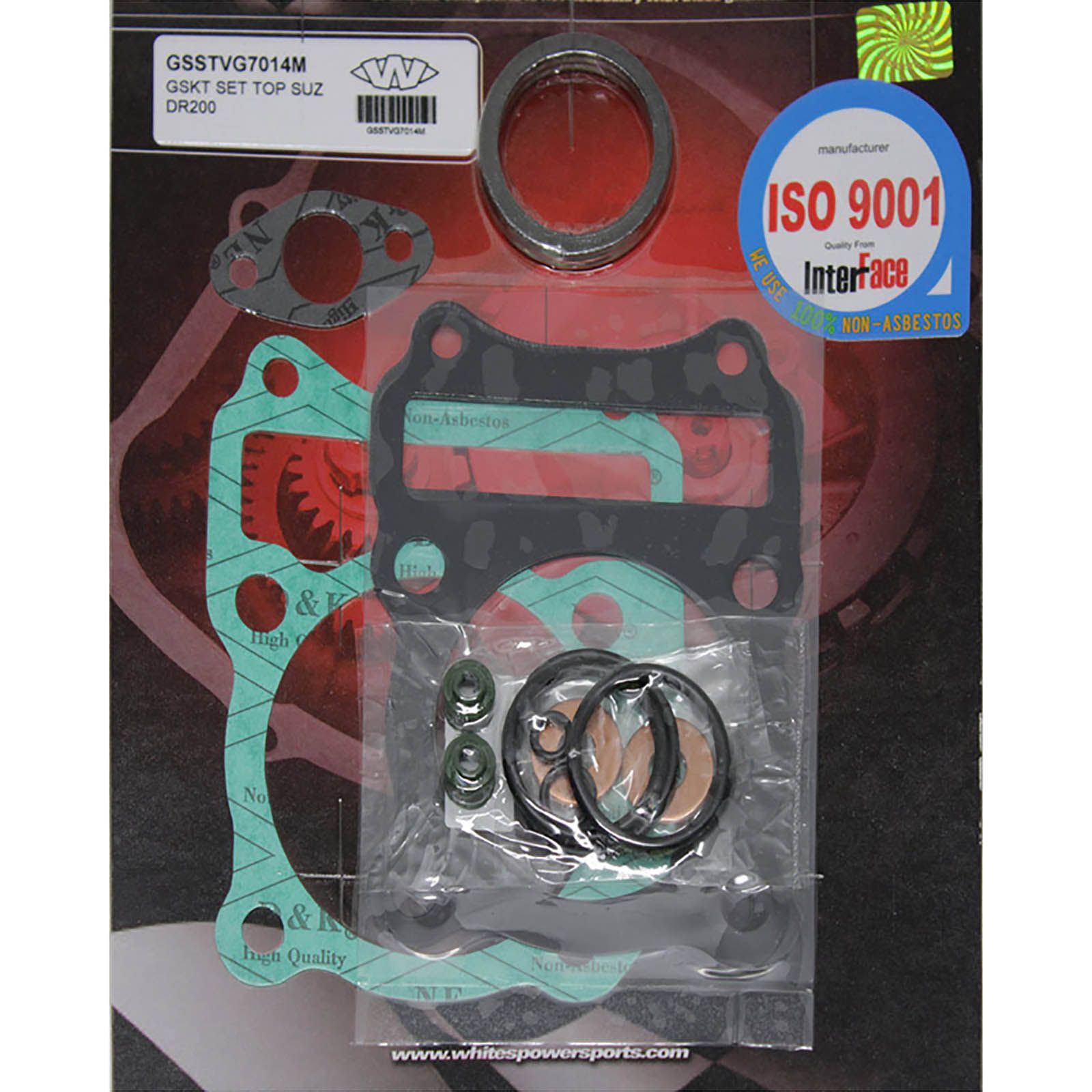 WHITES GASKET SET TOP SUZ DR200 - Image 1