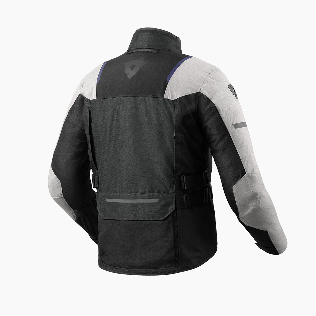 REV'IT! Offtrack 2 H2O Adventure Jacket Silver-Anthracite - Image 2