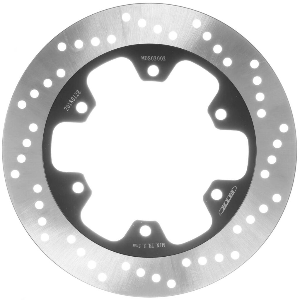 MTX BRAKE ROTOR SOLID TYPE - REAR