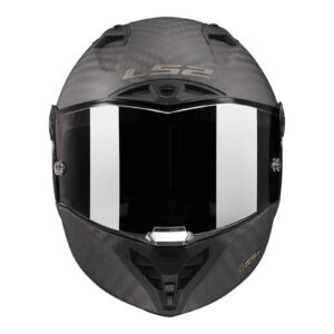 LS2 FF805 Thunder Carbon GP Pro FIM Road Helmet Matte Black - Image 3