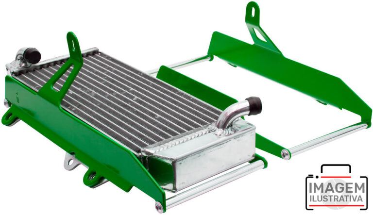 RADIATOR BRACE CROSSPRO KAWASAKI KX250F 10-16 GREEN - Boyd Motorcycles