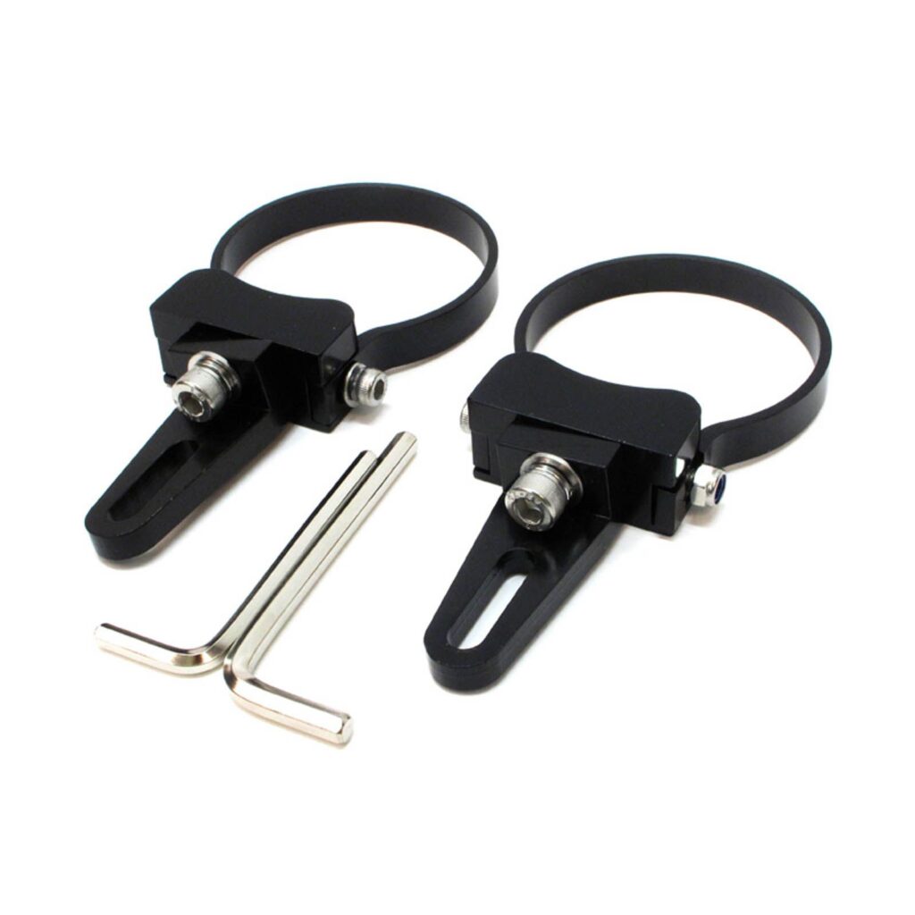 WHITES LED LIGHT BAR TUBE MOUNT BRACKETS 3" PAIR(76.2mm)