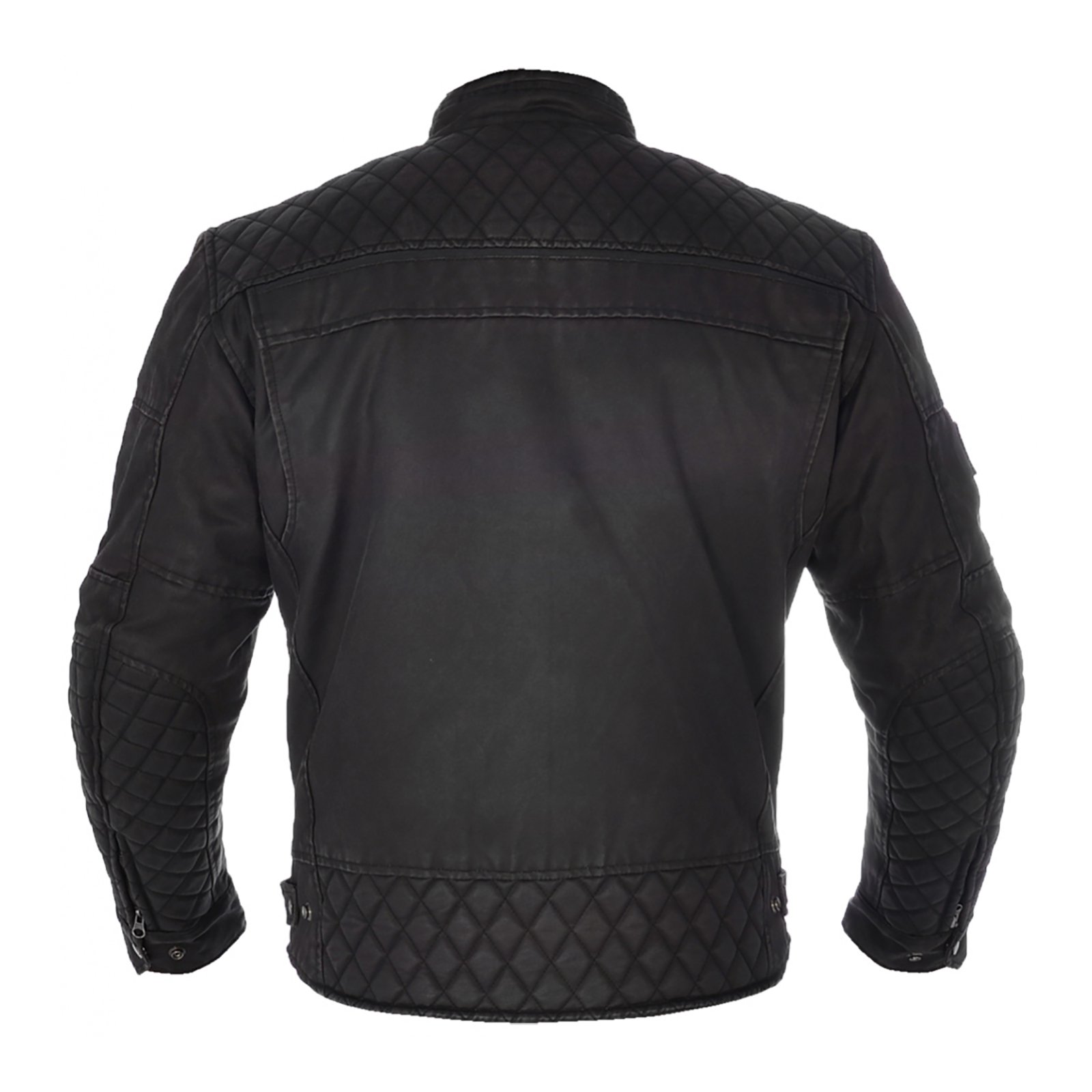 Road Jacket Oxford Hardy Wax Black - Image 2